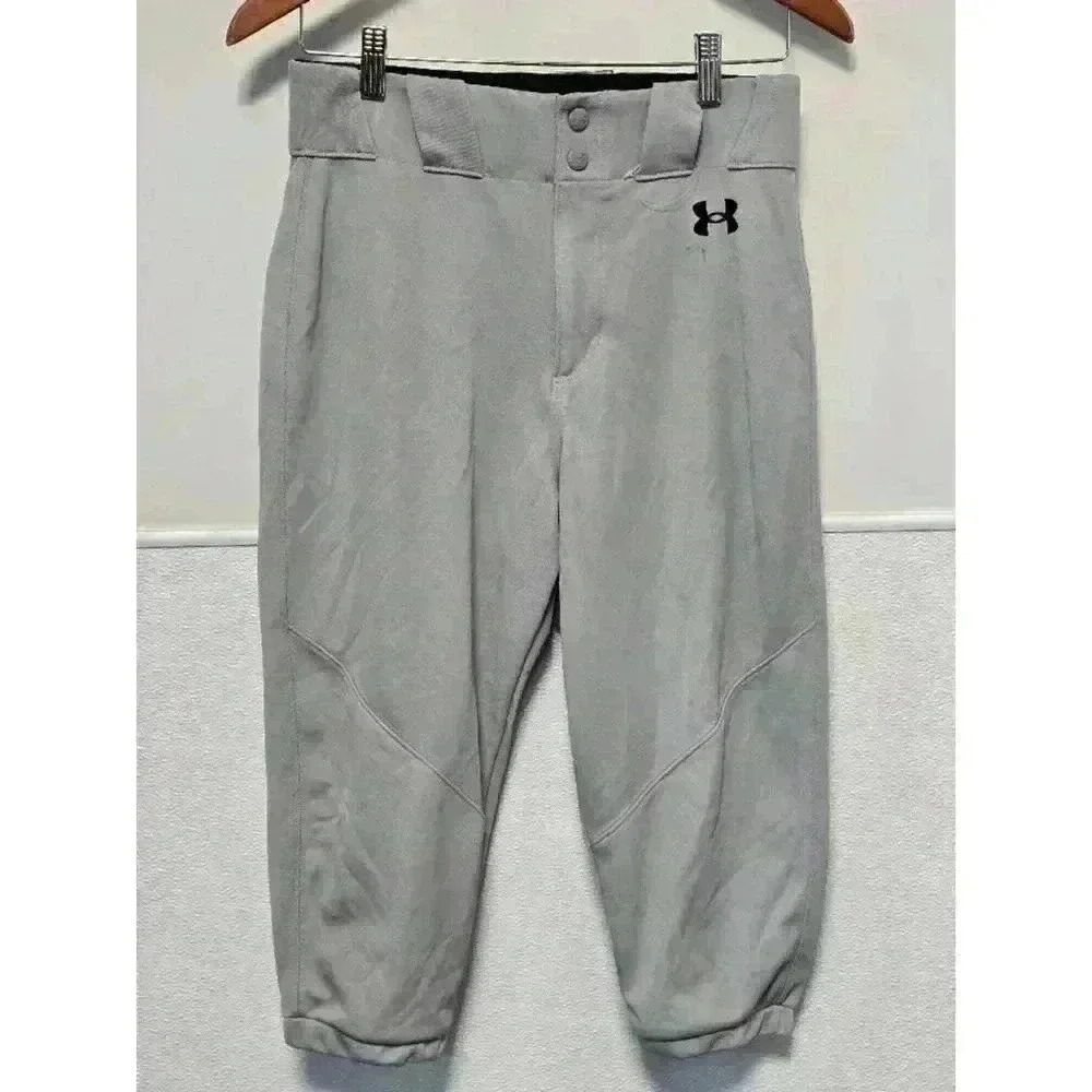 Men's Under‎ Armour Baseball Short Pants Gray SM/P/CH